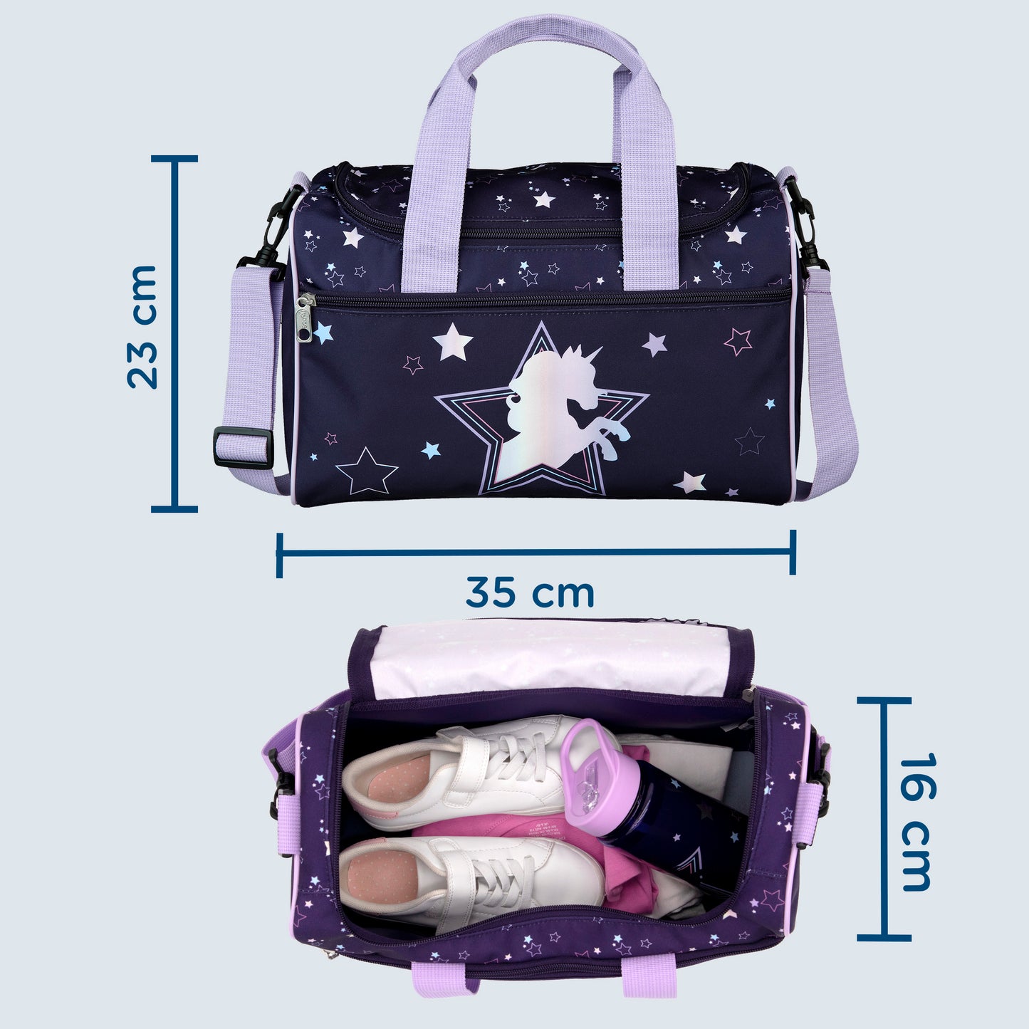 Dreamland Einhorn Sporttasche